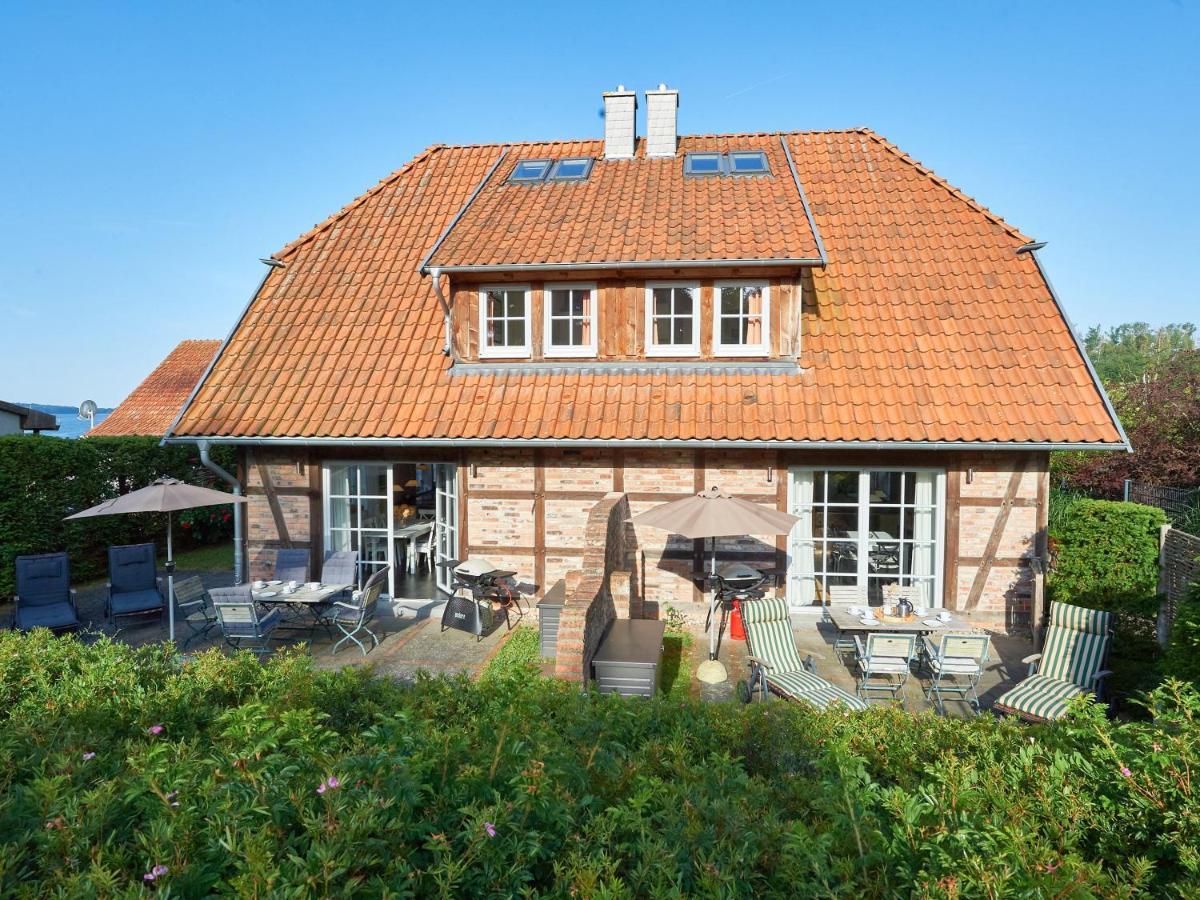 Fachwerkhaeuser Seedorf - Haushaelfte "Sophie Charlott" Mit Kamin Und Terrasse 外观 照片
