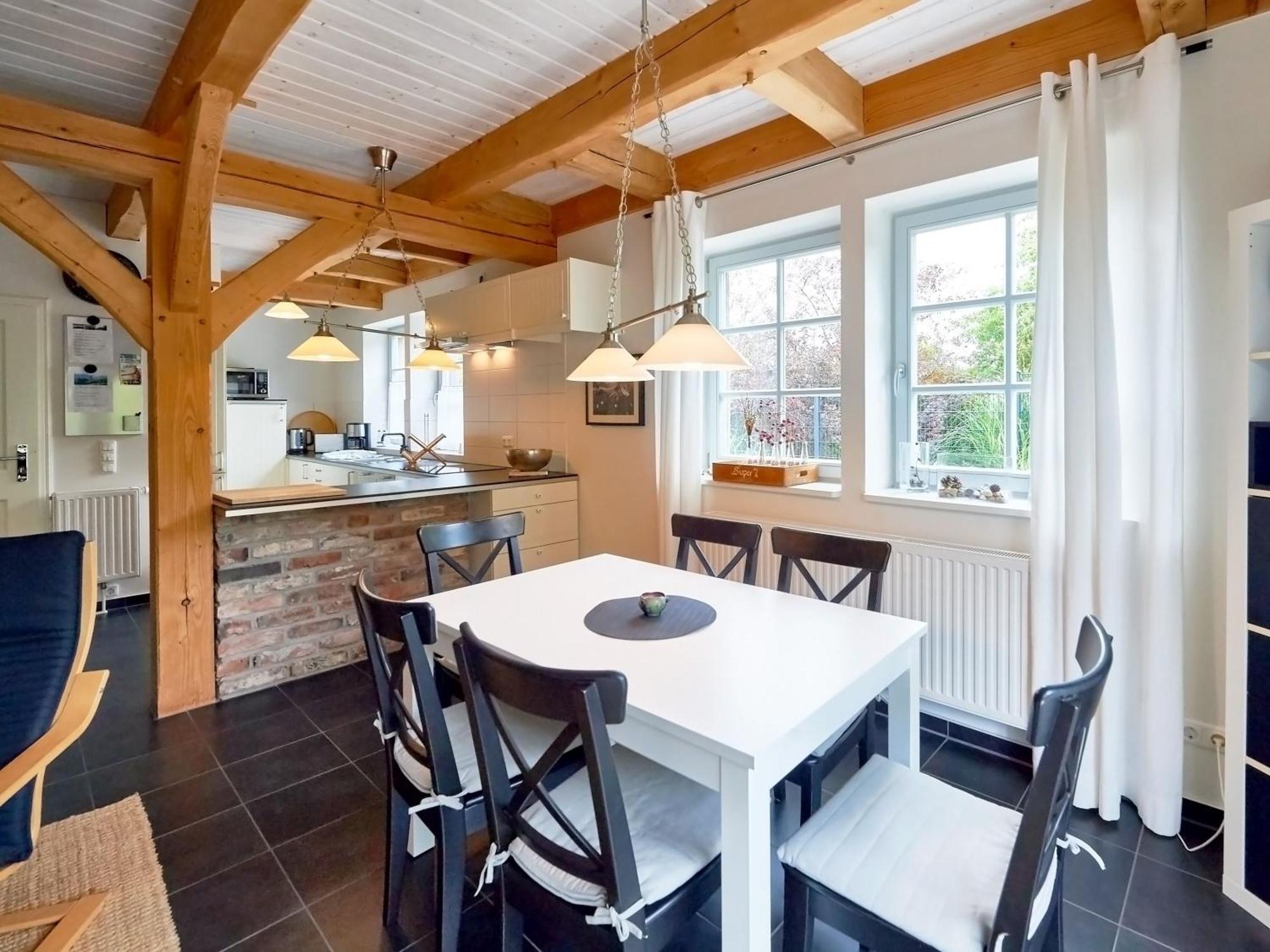 Fachwerkhaeuser Seedorf - Haushaelfte "Sophie Charlott" Mit Kamin Und Terrasse 外观 照片